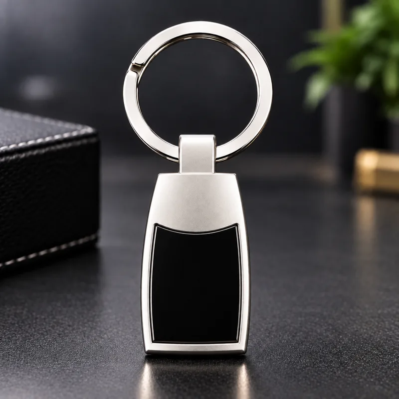 Premium Arch Style Metal Keychain – Custom Laser Name & Logo Engraving | GullStore Pakistan