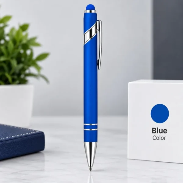 Premium metal stylus pen 7 colors custom laser name engraving Pakistan — GullStore.pk